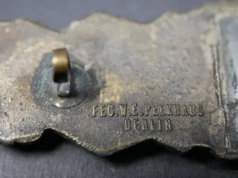 Nahkampfspange in Bronze - C.E. Juncker, Berlin