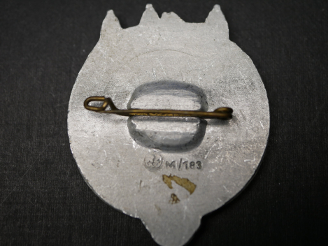 Preview: Abzeichen - 2. Mainfränkisches Frontsoldaten und Kriegsopfer-Ehrentag 1938 Aschaffenburg