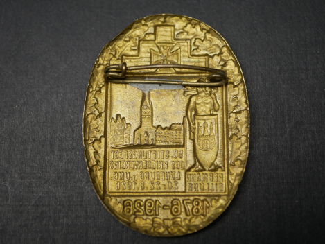 Preview: Abzeichen - 50. Stiftungsfest des Kriegervereins Lüneburg und Umgebung 1926