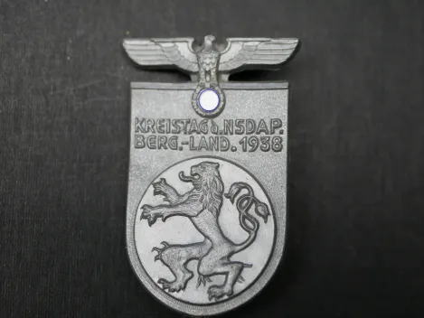 Badge - District Council of the NSDAP Bergisch-Land 1938