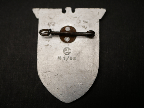 Badge - The Führer on April 1, 1939 in Wilhelmshaven