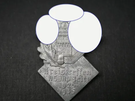 Abzeichen - Kreistreffen NSDAP Zeitz 1925-1935