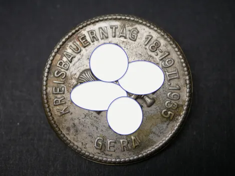 Abzeichen - Kreisbauerntag Gera 1935