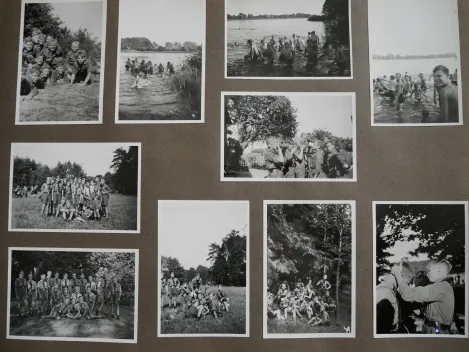 Fotoalbum mit ca. 220 Fotos der HJ Landjahr