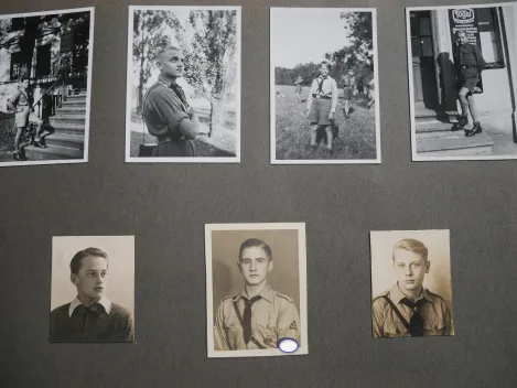 Fotoalbum mit ca. 220 Fotos der HJ Landjahr