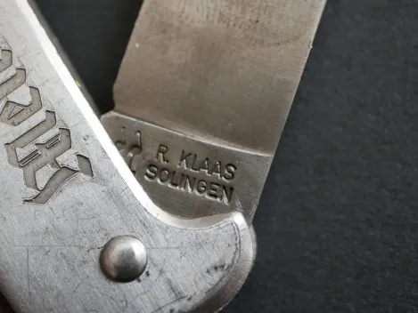 Sammleranfertigung - Messer 6. SS Gebirgs-Division "Nord" - MEhT - DRGM Klaas Solingen