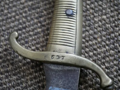Lippe-Detmold Seitengewehr M1849 der lippischen Infanterie - Sehr Selten