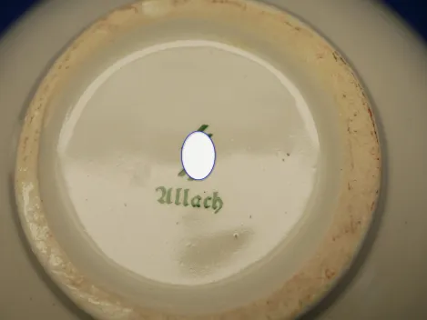 Hospital spout cup from the Allach porcelain manufactory