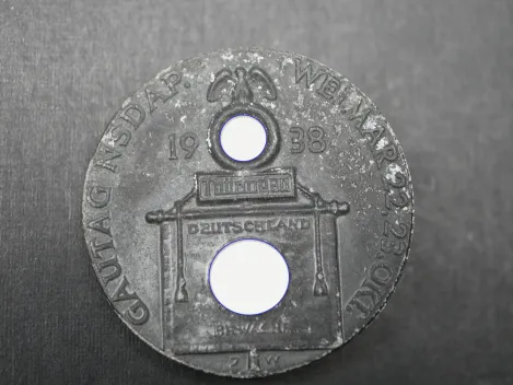 Abzeichen - Gautag NSDAP Weimar 1938