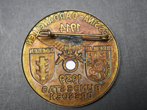 Preview: Badge - Messina Dardanelles Bundestag Dresden 1914-1939