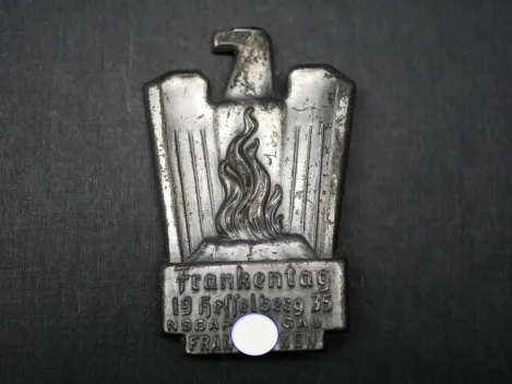 Abzeichen - Frankentag Hesselberg NSDAP Gau 1935