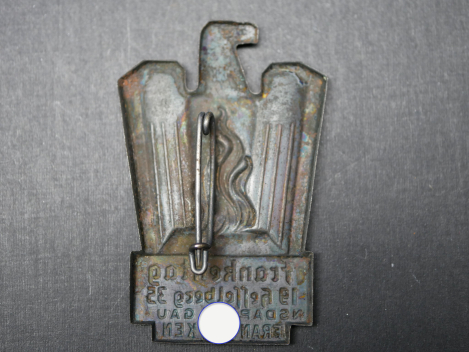 Preview: Badge - Frankentag Hesselberg NSDAP Gau 1935