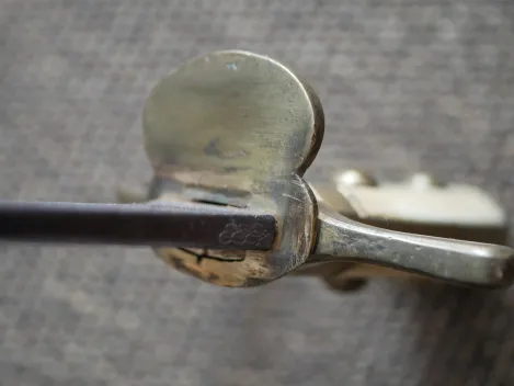 Hunting Dagger with Decorated Blade, circa 1800–1820