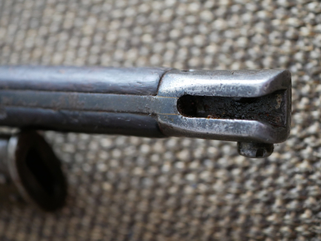 Preview: WWI British P1907 Bayonet with numerous proof marks; good, worn condition. Length: 56.5 cm