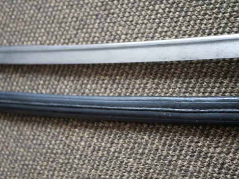 Imperial German Navy – Presentation saber with Damascus blade and deluxe hilt by manufacturer WKC