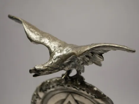 SA Medal "Winner's Prize" with Eagle, as a Desk Decoration (RZM Version)