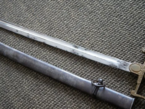 Wehrmacht Army – Officer's Saber by the Manufacturer Ernst Pack & Söhne, Solingen