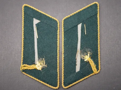 Paar Kragenspiegel General der VP Volkspolizei DDR