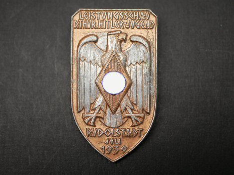 Preview: Badge – Thuringian Hitler Youth Showcase, Rudolstadt 1939