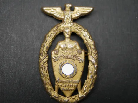 Badge – SA Group Westmark Competition Days 1938, Koblenz