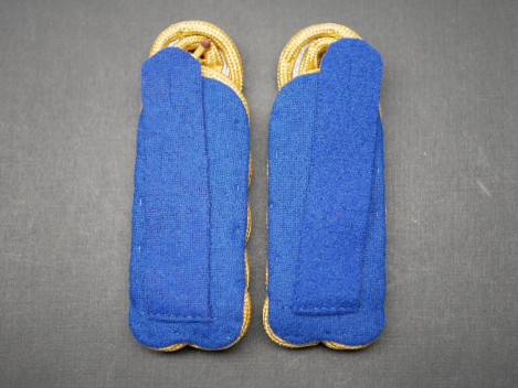 Paar Schulterklappen / Schulterstücke Generalmajor Transportpolizei für die Uniform der NVA DDR