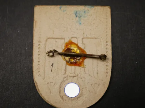 Abzeichen - Kreistag Hof 1939, Pappe