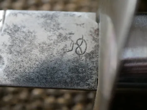 Infantry saber of unknown origin, likely Austrian or Württemberg