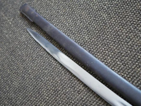 Infantry saber of unknown origin, likely Austrian or Württemberg