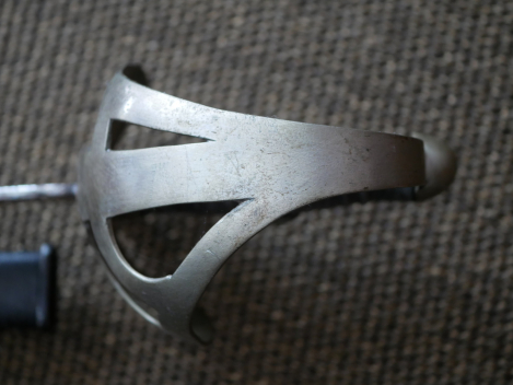 Prussian Model 1852 saber with blade etching "Brandenburg Train Battalion No. 3"