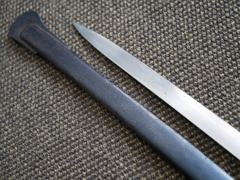 Prussian Model 1852 saber with blade etching "Brandenburg Train Battalion No. 3"