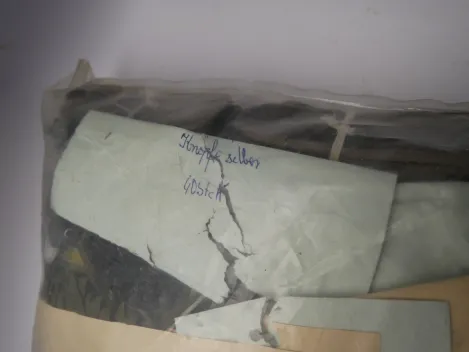 Original eingeschweißte Tüte mit NVA Effekten - Schulterklappen + Knöpfe + Rangsterne + Schnüre usw.