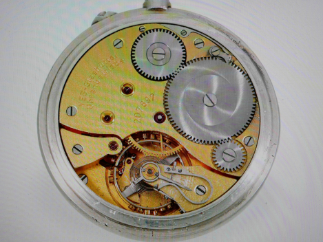 GDR NVA VM (People's Navy) – Pocket watch / Naval observation watch, GUB Glashütte, 1st quality – with engraving