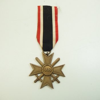 War Merit Cross with Swords 2nd Class 1939 on the ribbon