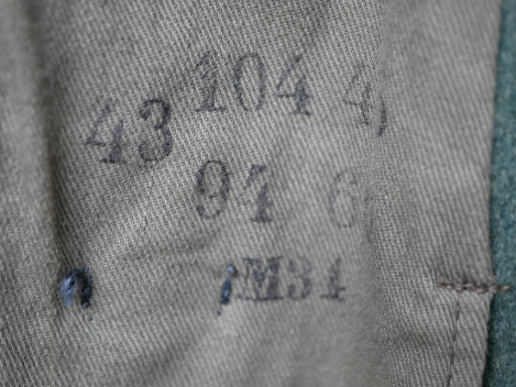 SS VT Verfügungstruppe Jacke / Feldbluse M34 für Mannschaften "Germania"