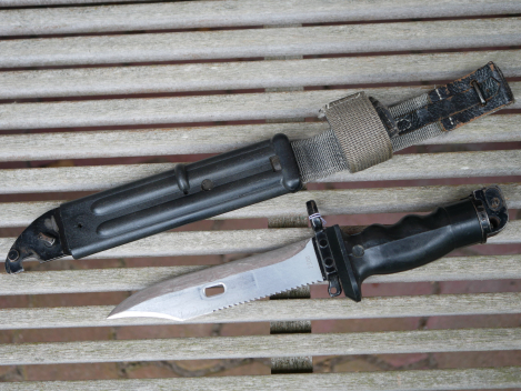NVA Combat Knife KM87, matching numbers
