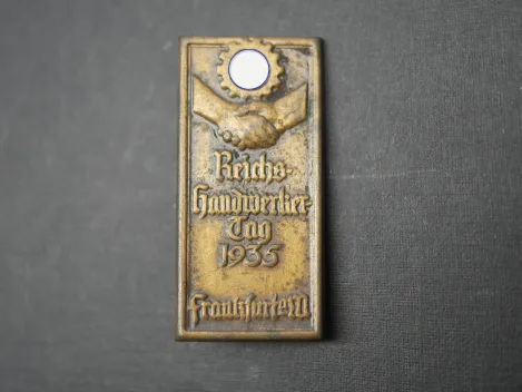 Abzeichen - Reichshandwerkertagung 1935 Frankfurt a.M.