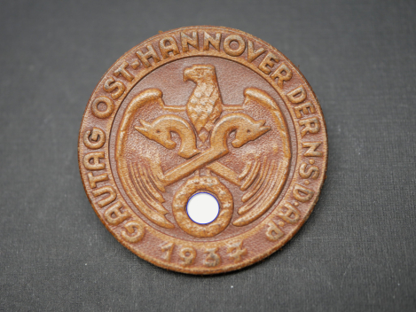Badge – NSDAP East Hanover District Rally 1937