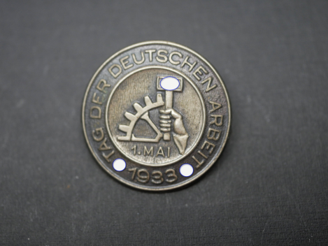 Badge – May 1st, German Labor Day 1933