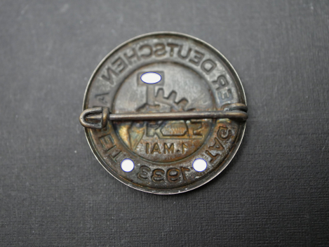 Badge – May 1st, German Labor Day 1933