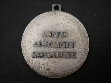 Medaille - Westbau 1938 - Julius Berger Tiefbau AG - Limes Abschnitt Karlsruhe