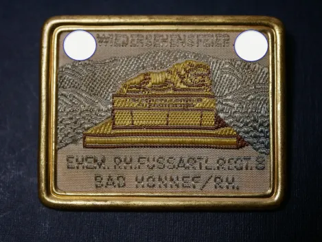 Abzeichen - Wiedersehensfeier Ehem. Rh. Fussartl. Regt. 8 Bad Honnef / Rh.