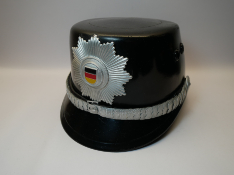 Original 1955 shako for officers of the KVP (Garrisoned People's Police)