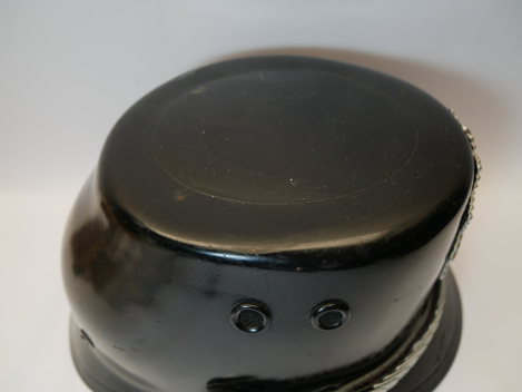 Original 1955 shako for officers of the KVP (Garrisoned People's Police)