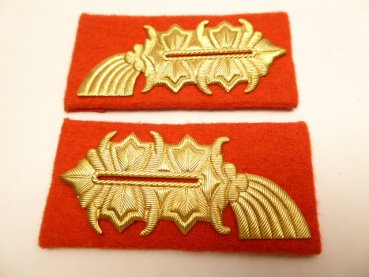 Pair of collar patches General of the Land Armed Forces / MfS