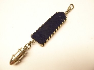 Epaulette - miniature - beer stick, for a one-year-old volunteer with a mini grenade