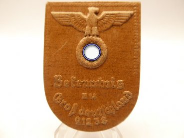 Tagungsabzeichen Bekenntnis zu Großdeutschland 1938