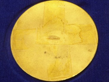 Preview: Enamelled HJ badge "Hochland - Lager 1934" with manufacturer