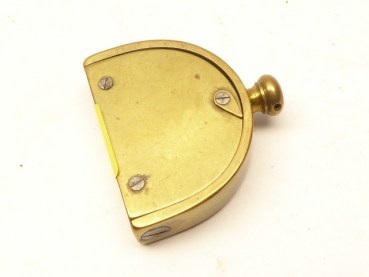 Angle prism, blackened brass housing to open