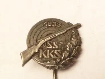 Nadel KKS - German Cartel for Target Shooting - Silver 1933