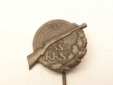 Nadel KKS - German Cartel for Sport Shooting - Badge of Honor in bronze 1932